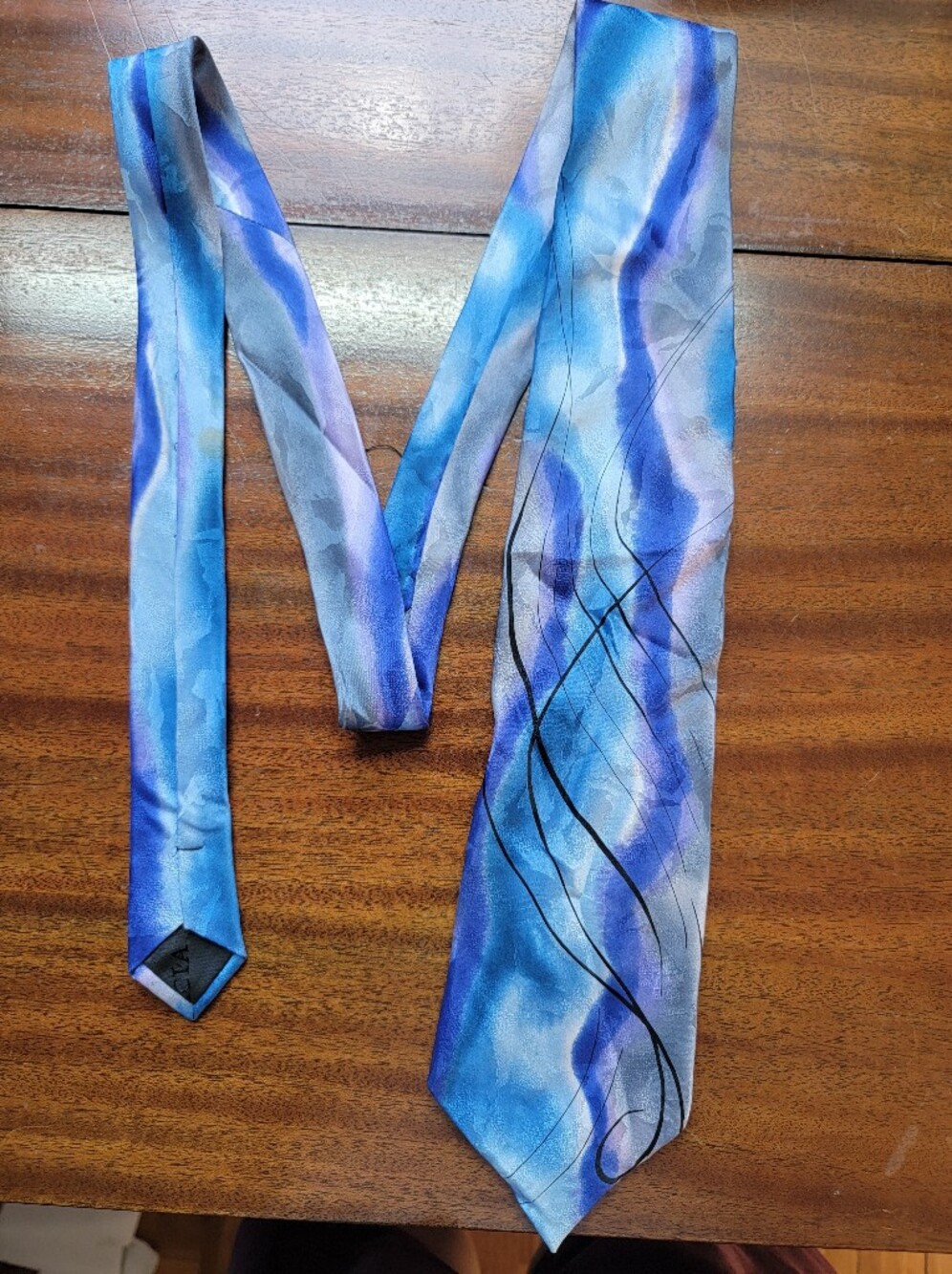 Vintage Jerry Garcia Limited Edition 'Tidal Wave' Silk Necktie